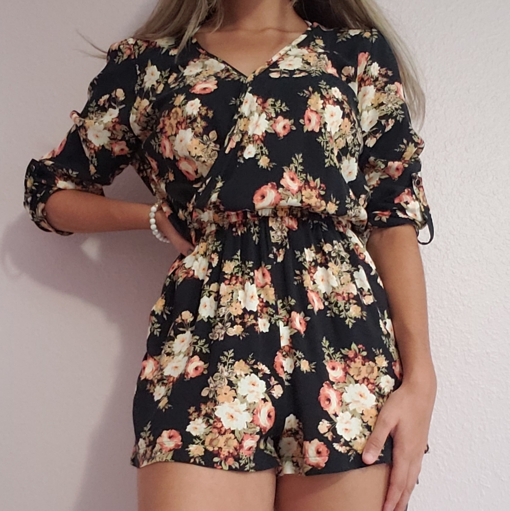 Floral Romper